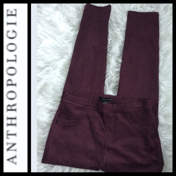 NWOT⭐️HP⭐️Anthro Sanctuary Hi-Rise Faux Suede Legging - Picture 8 of 11
